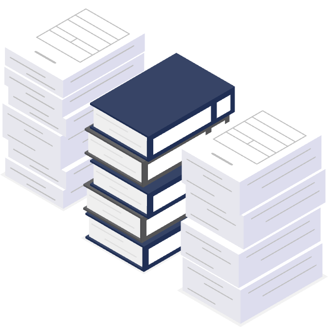 書類の山